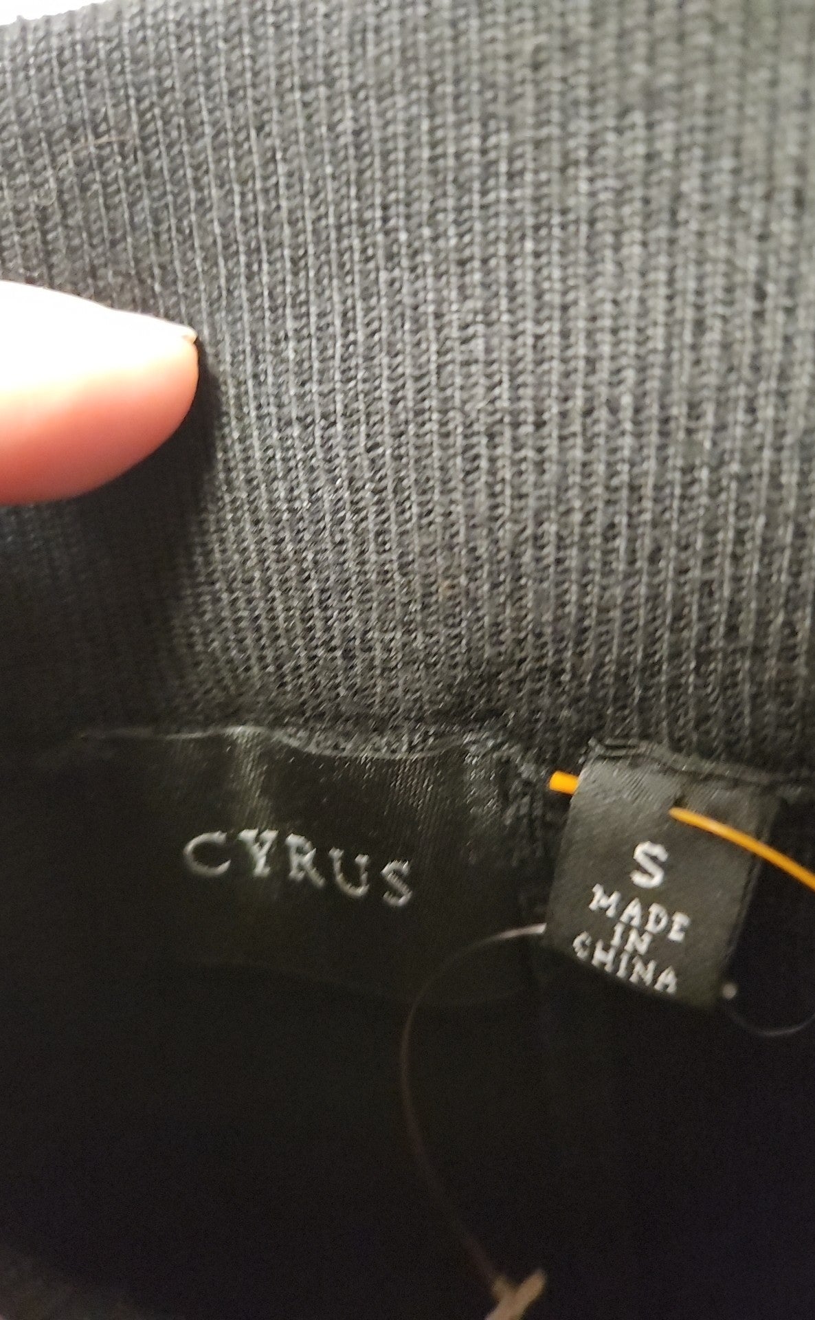 NWT Cyrus Women's Size S Black Pants