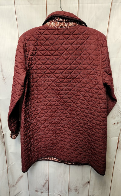 Lands End Women's Size M Petite Red Jacket