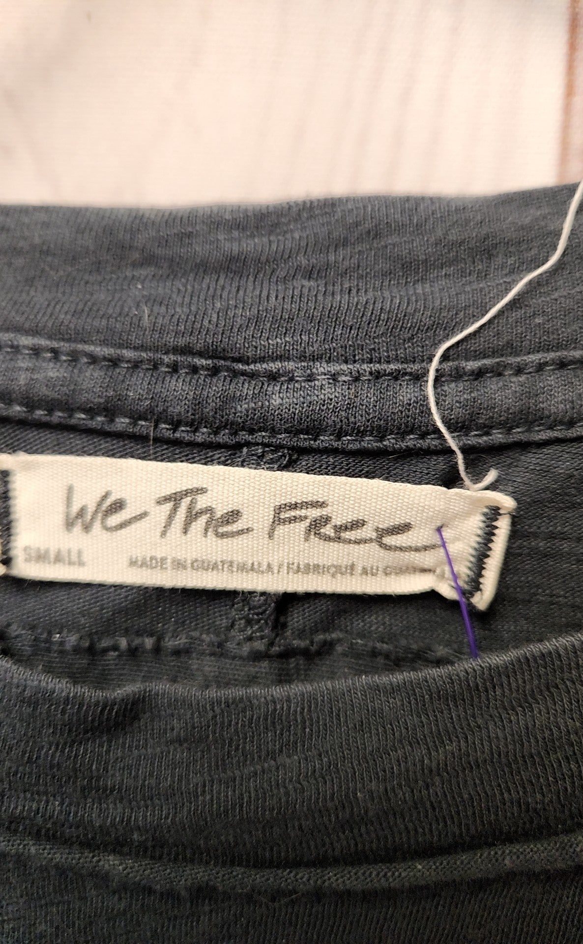We the Free Women's Size S Gray Long Sleeve Tunic Top