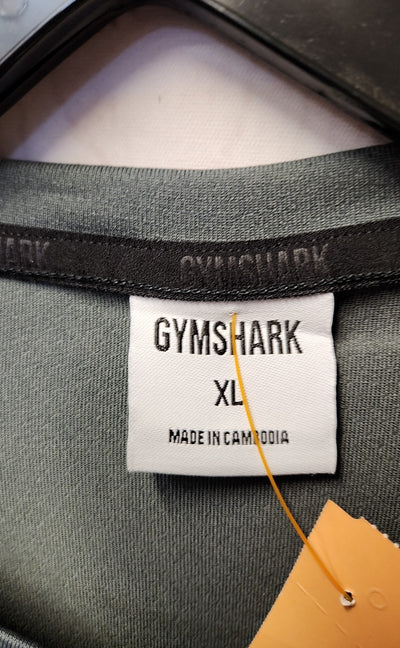 Gymshark Women's Size XL Gray Short Sleeve Top