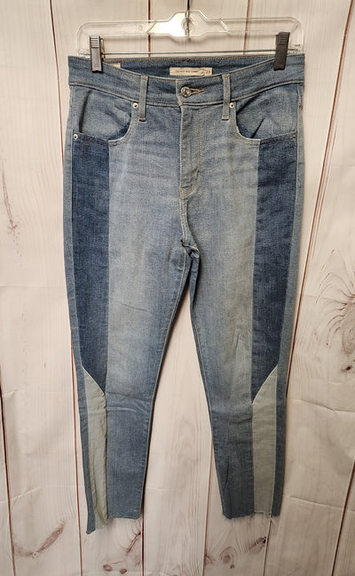Levis Women's Size 29 (7-8) Blue Jeans 721 High Rise Skinny