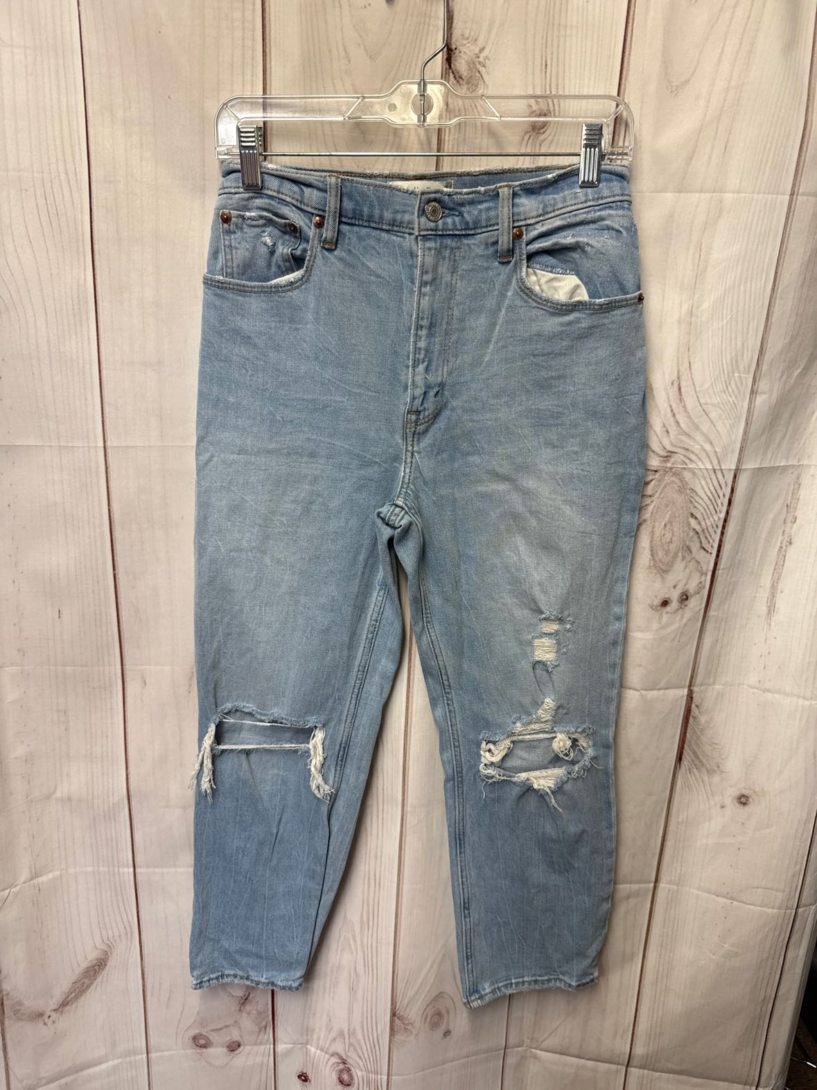 Abercrombie & Fitch Women's Size 28 (5-6) Blue Jeans The Ankle Straight