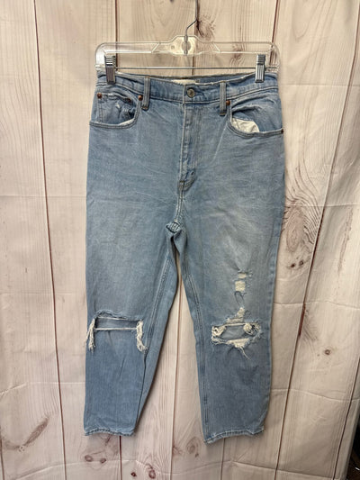 Abercrombie & Fitch Women's Size 28 (5-6) Blue Jeans The Ankle Straight