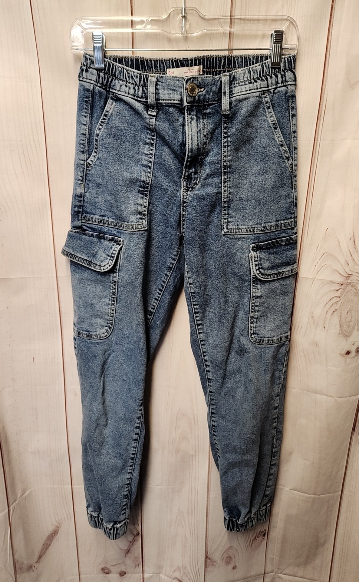 So Women's Size 25 (0) Blue Jeans High Rise Mom Jean