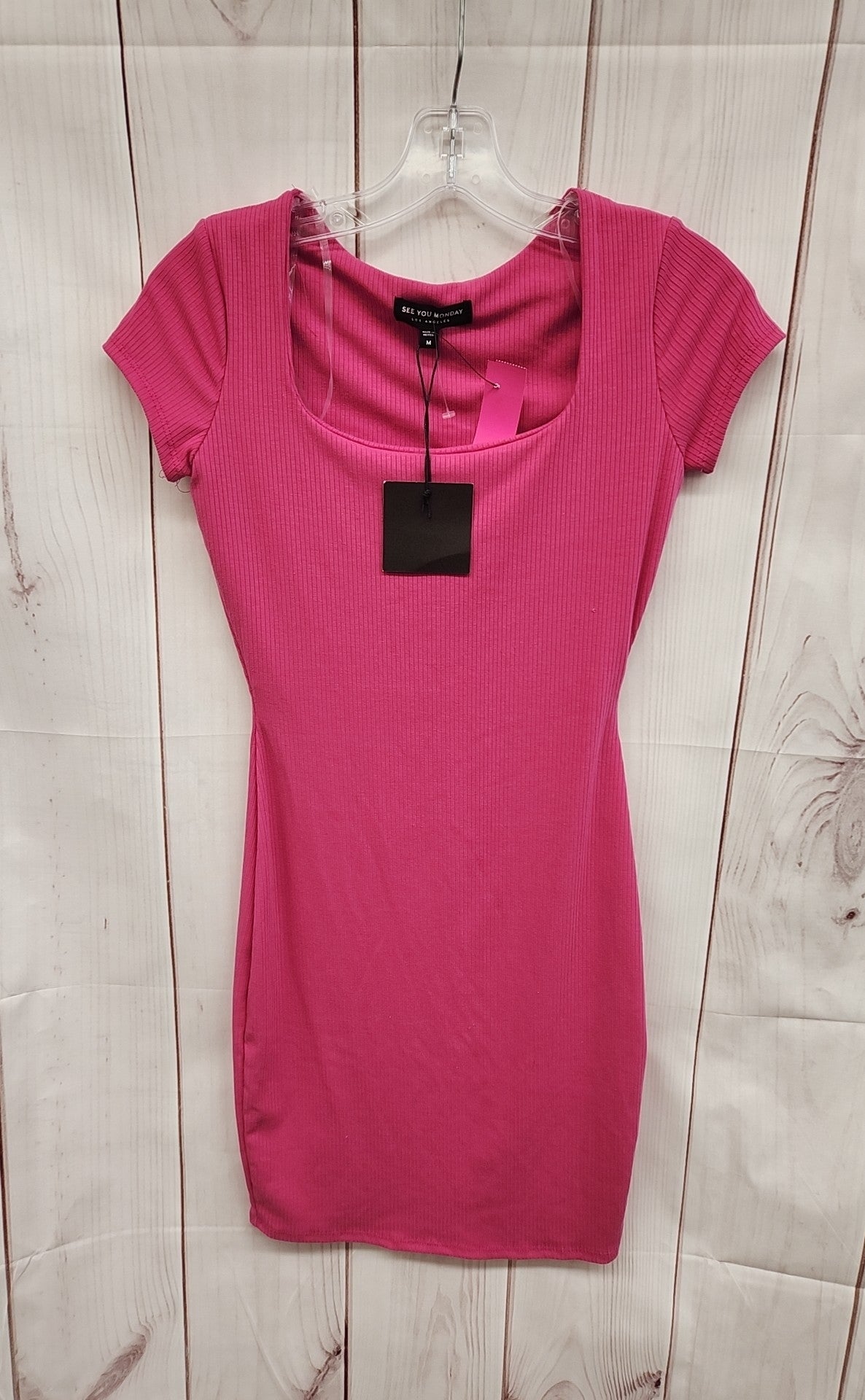 See you monday Women's Size M Pink Dress