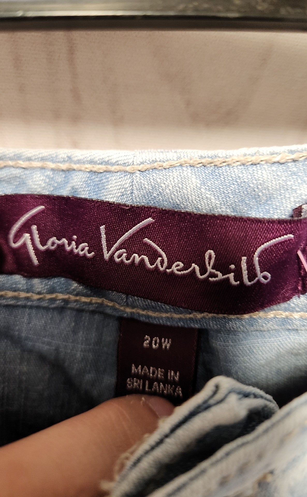 Gloria Vanderbilt Women's Size 20 Blue Skorts