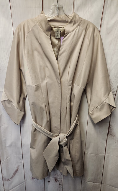 Vertigo Women's Size L Beige Coat