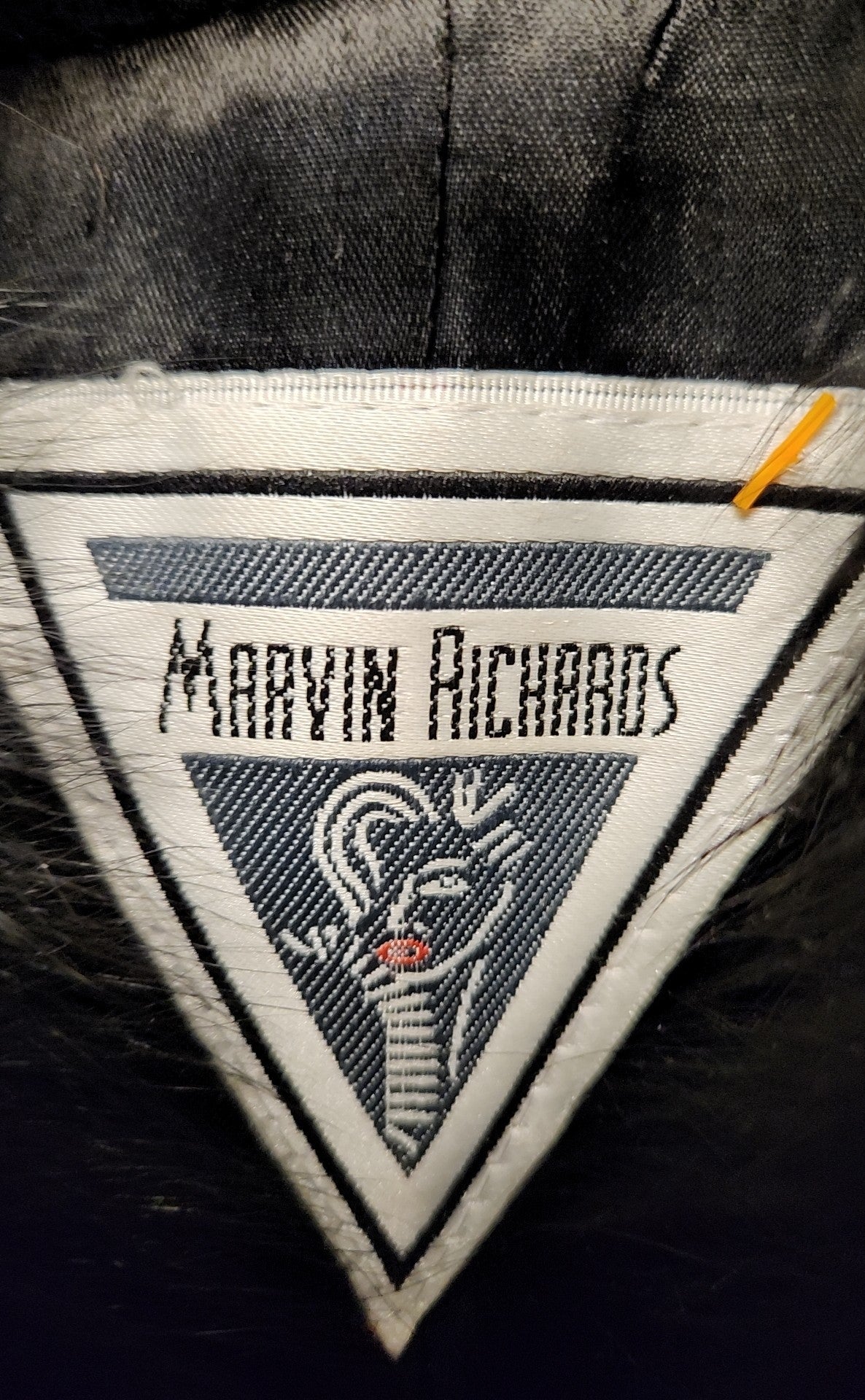 Marvin Richards Women's Size 8 Black Lamb Coat