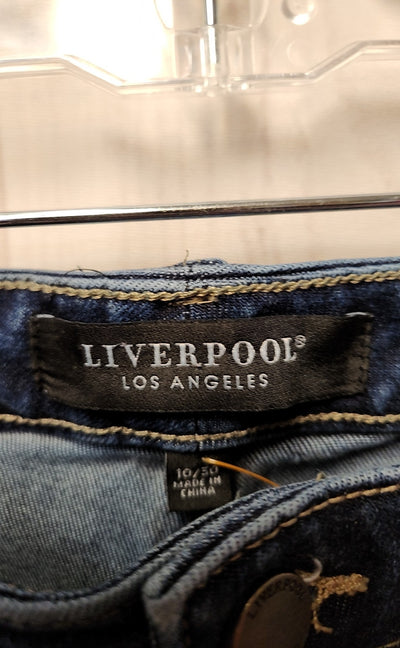 Liverpool Women's Size 30 (9-10) Blue Jeans