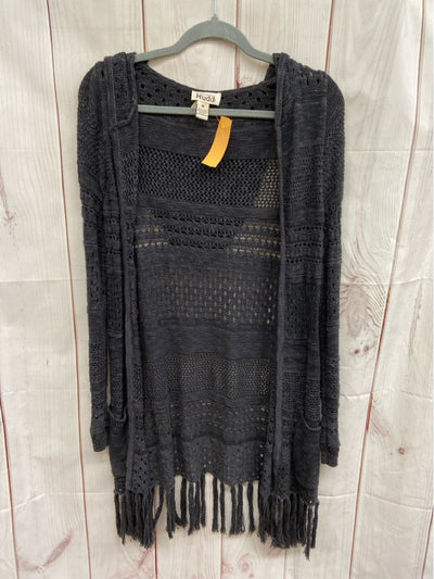 Mudd Women's Size M Gray Cardigan