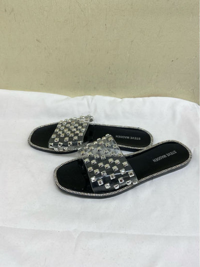 Steve Madden Women's Size 7 Black Sandals Shoes
