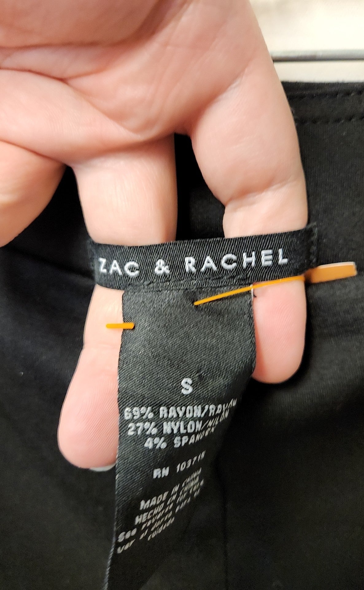 Zac & Rachel Women's Size S Black Pants