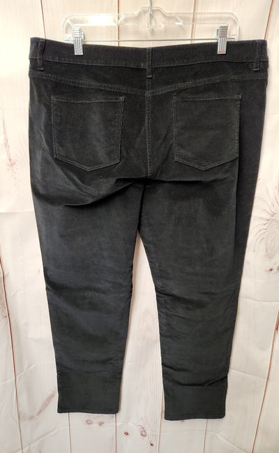 J Jill Women's Size 18 Black Corduroy Pants