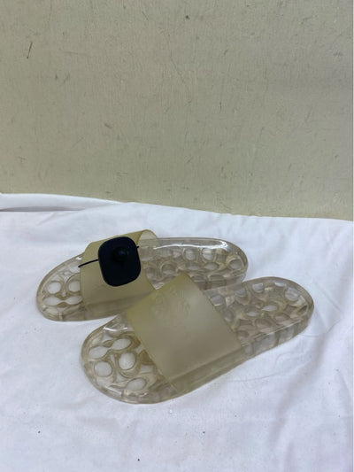 Coach Women's Size 9 Clear Sandals