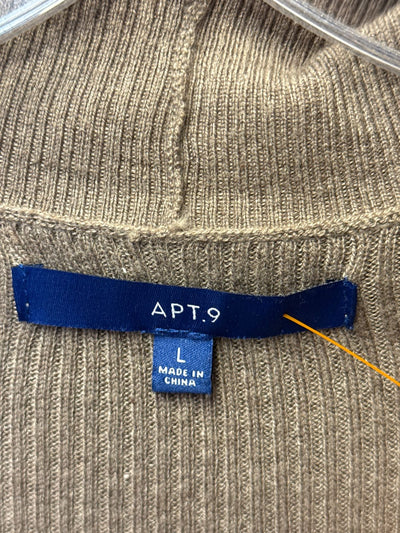 Apt 9 Women's Size L Brown Cardigan