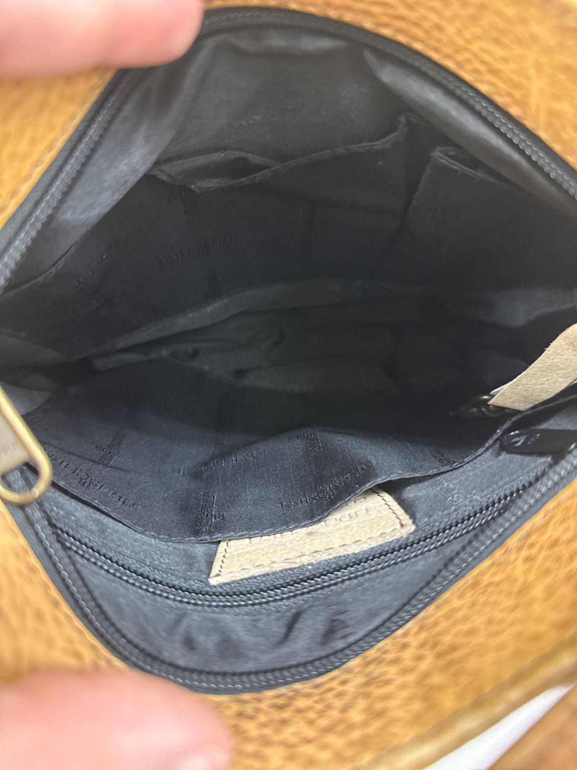 VTG Anuschka Brown Leather Purse Bag