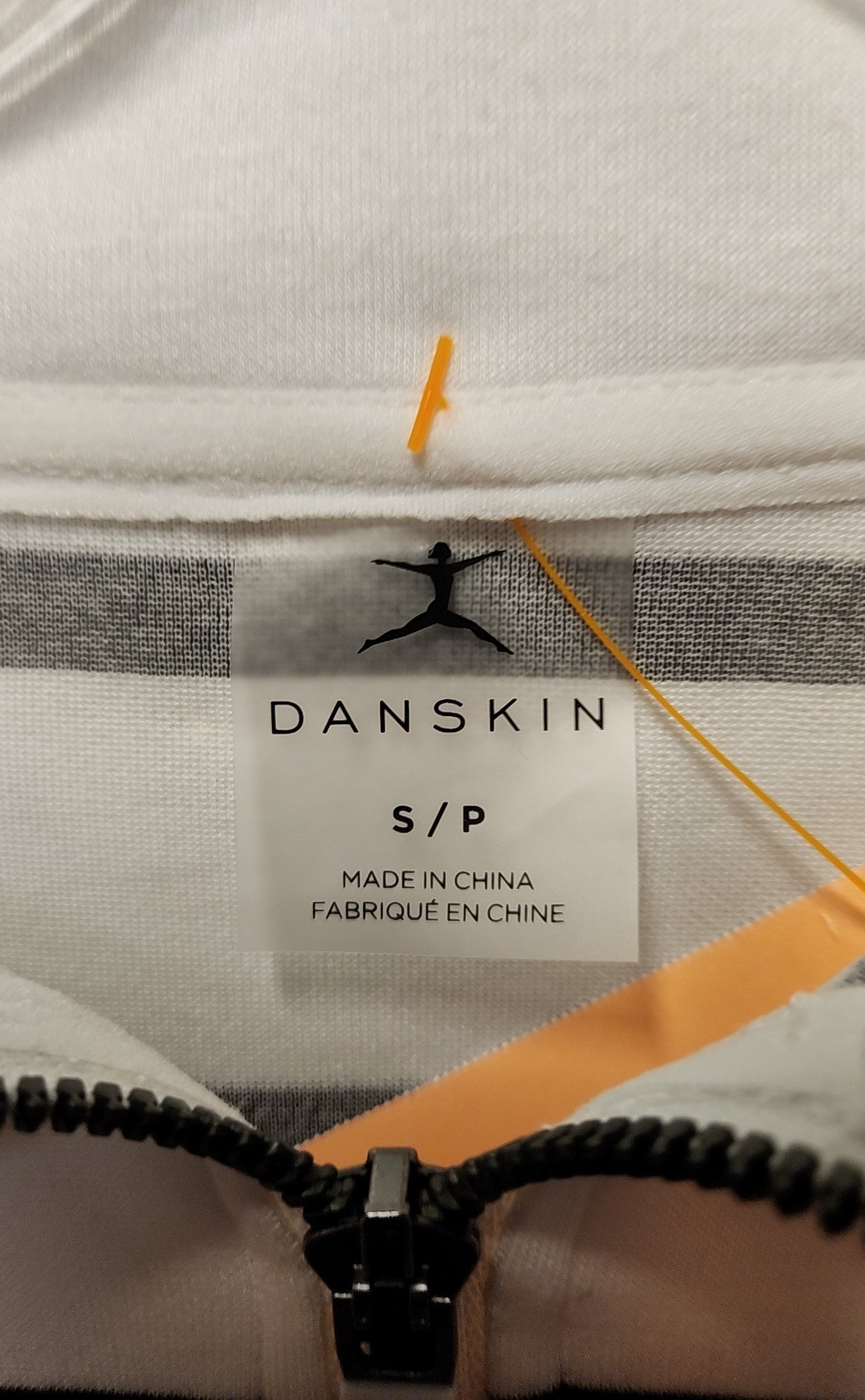 Danskin Women's Size S White Sweatshirt