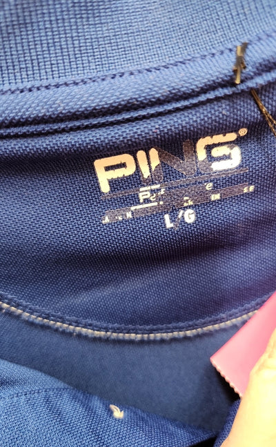 Ping Men's Size L Black Shirt