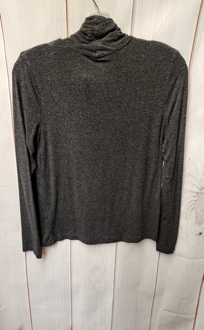Chico's Women's Size 0 = US S Gray Long Sleeve Top