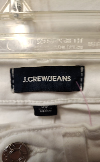 J Crew Women's Size 30 (9-10) White Jeans