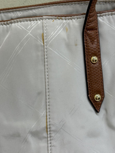 Vera Bradley Beige Tote Bag AS IS - marks