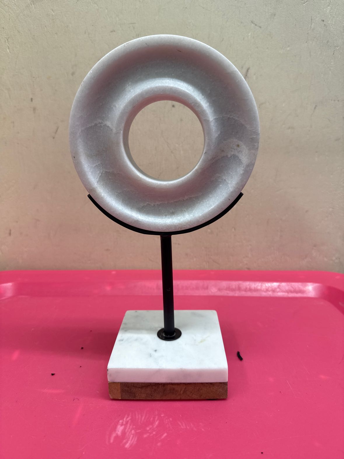 Gray Marble Sculpture