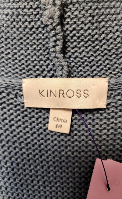 Kinross Women's Size M Blue Cardigan