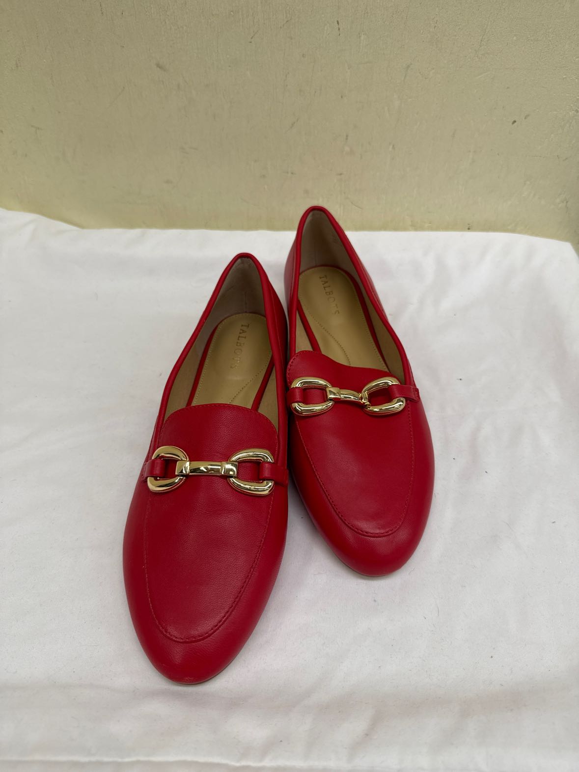 Talbots Women's Size 9-1/2 Red Flats Shoes