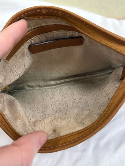 Michael Kors Purple Wristlet AS IS - stains