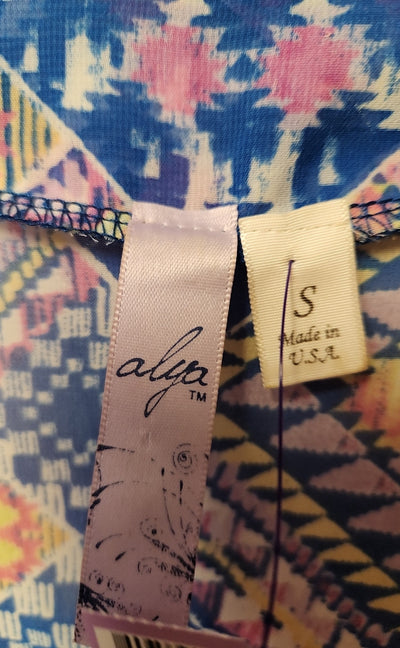 Alya Women's Size S Blue Cardigan
