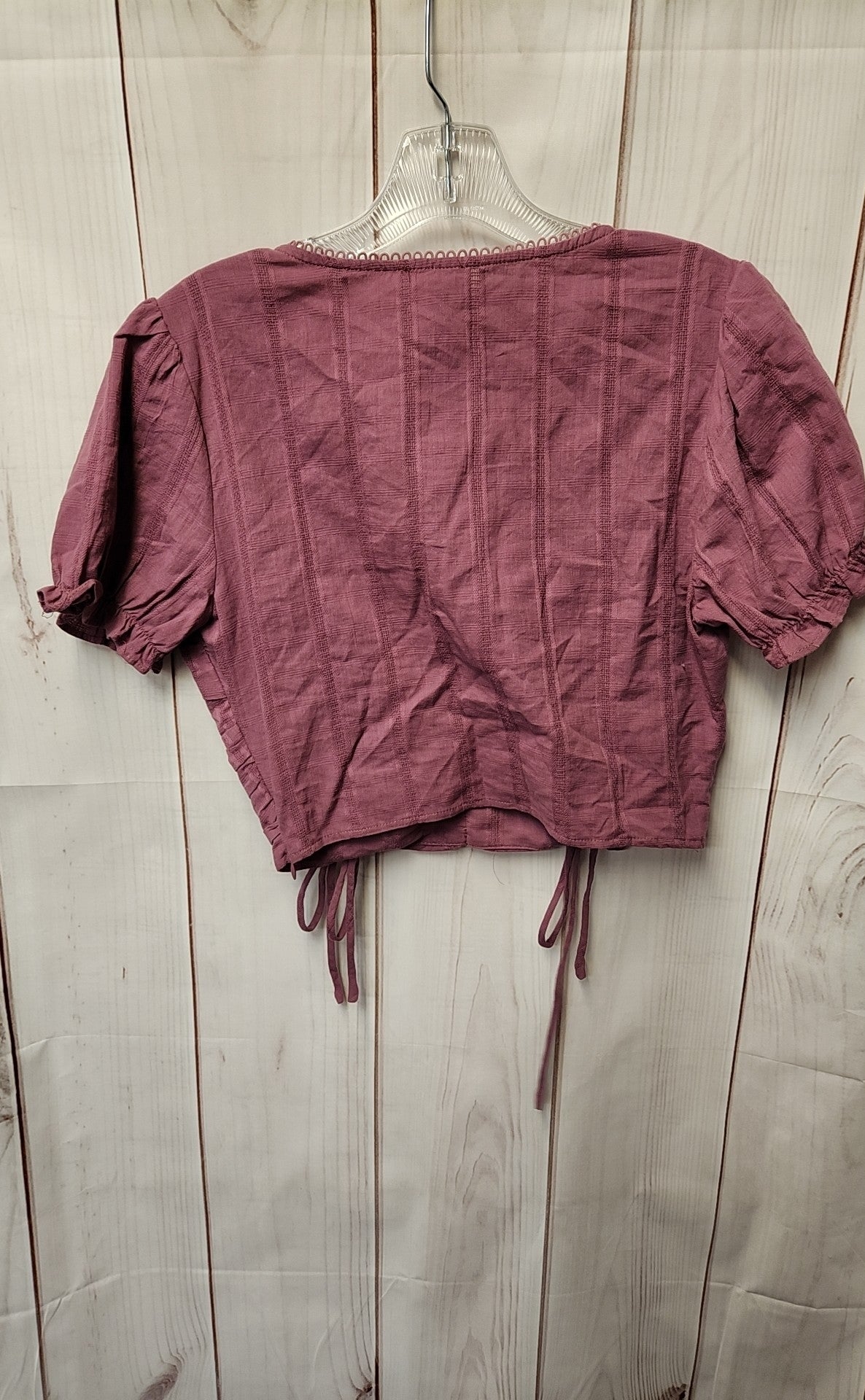 Le Lis Women's Size L Rose Short Sleeve Top
