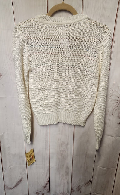 NWT Vintage Mister Noah Women's Size L White Sweater