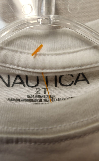 Nautica Boy's Size 2 White Shirt