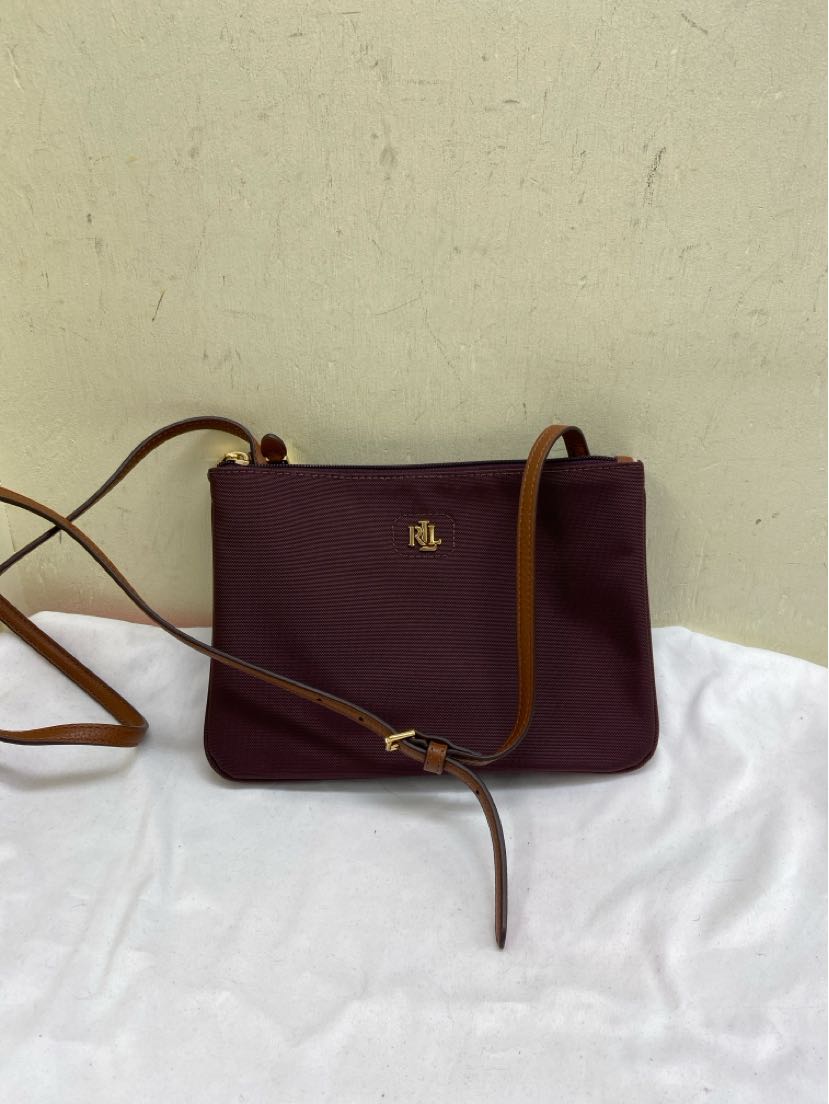 Ralph Lauren Purple Crossbody Purse Bag