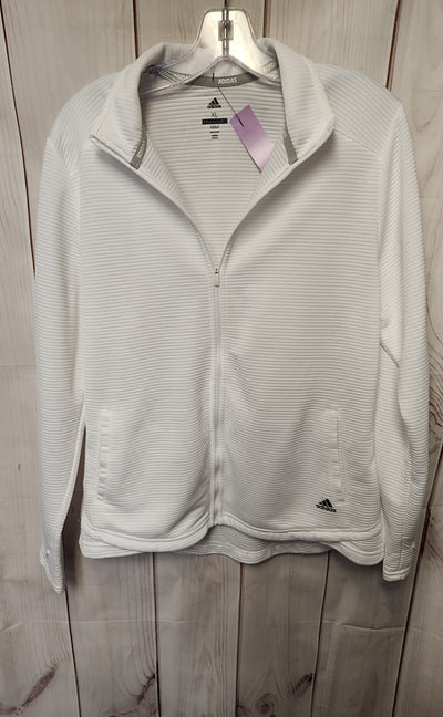 Adidas Women's Size XL White Active Jacket