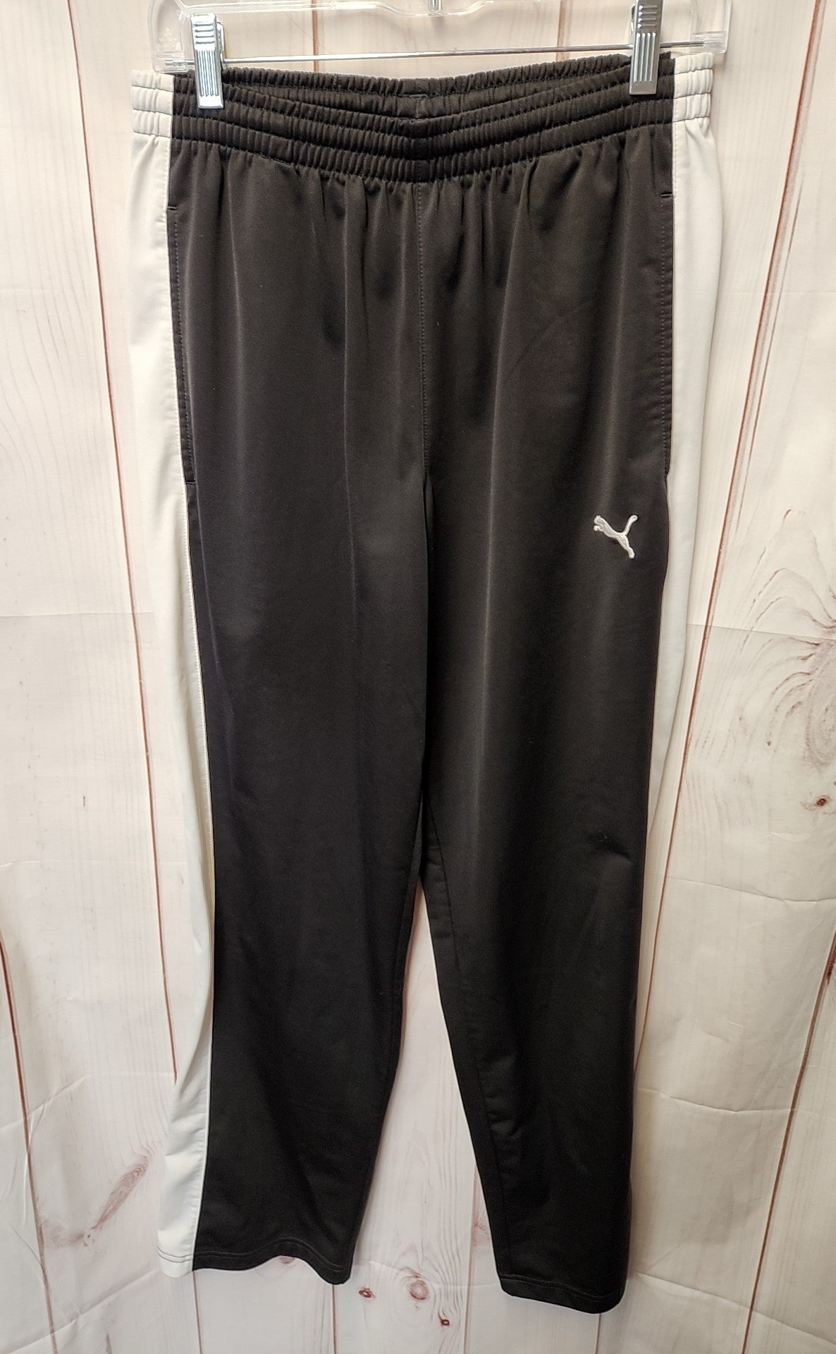 Puma Women's Size S Black & White Sweatpants