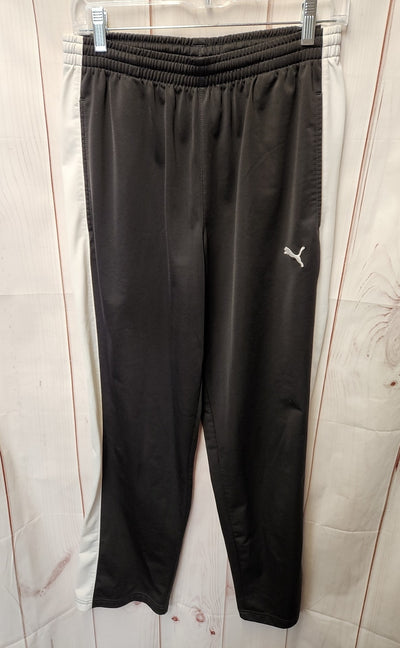 Puma Women's Size S Black & White Sweatpants