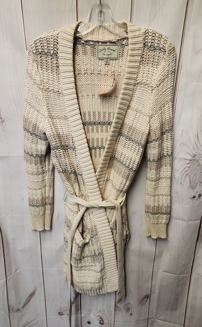 Lucky Brand Women's Size S Beige Cardigan