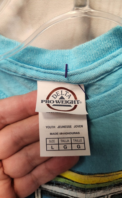 Delta Boy's Size 12/14 Blue Shirt