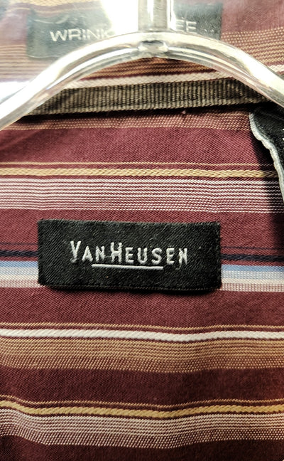 Van Heusen Men's Size M Purple Shirt