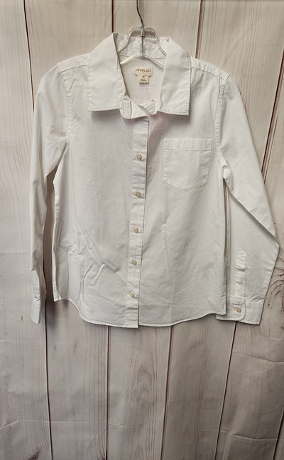 Crewcuts Girl's Size 10 White Shirt