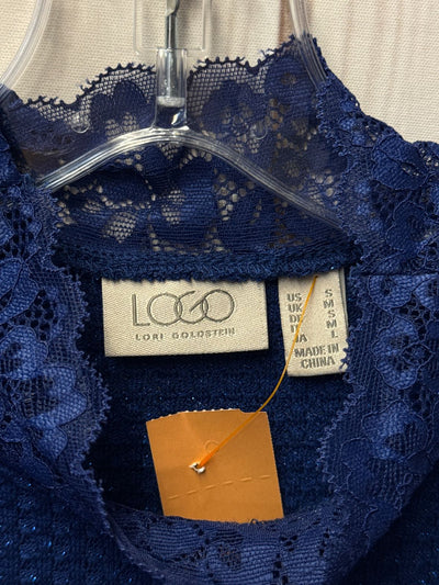 Logo Women's Size S Blue Sweater