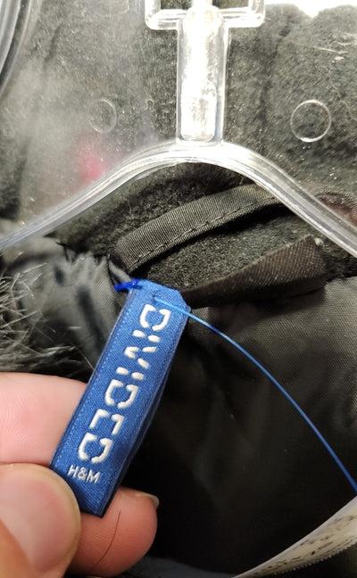 Divided Men's Size L Black Coat NASA