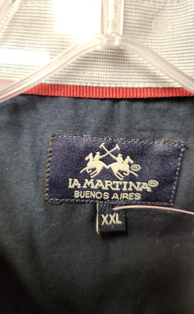 La Martina Buenos Aires Men's Size XXL Navy Shirt