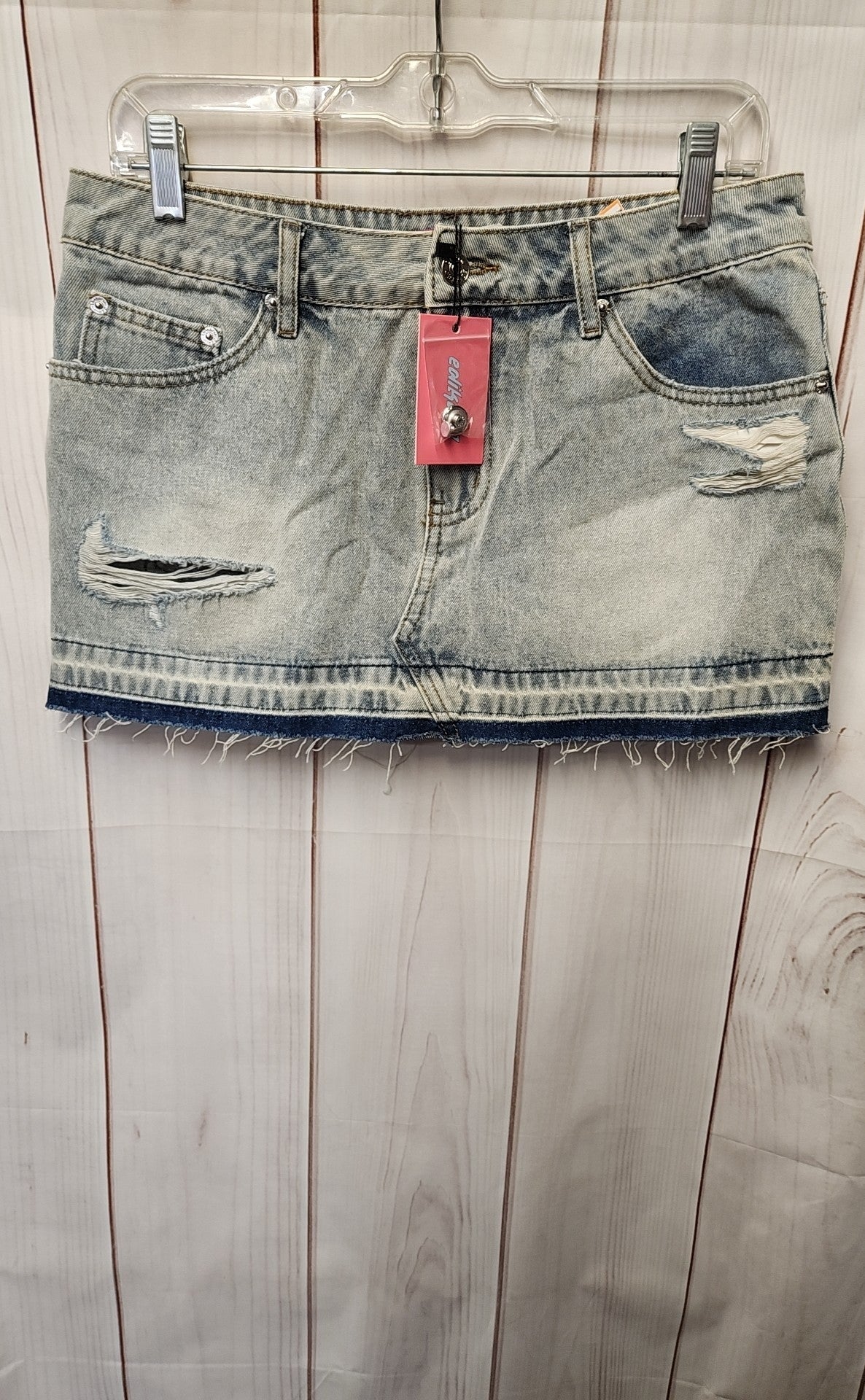Edikted Women's Size M Blue Skirt