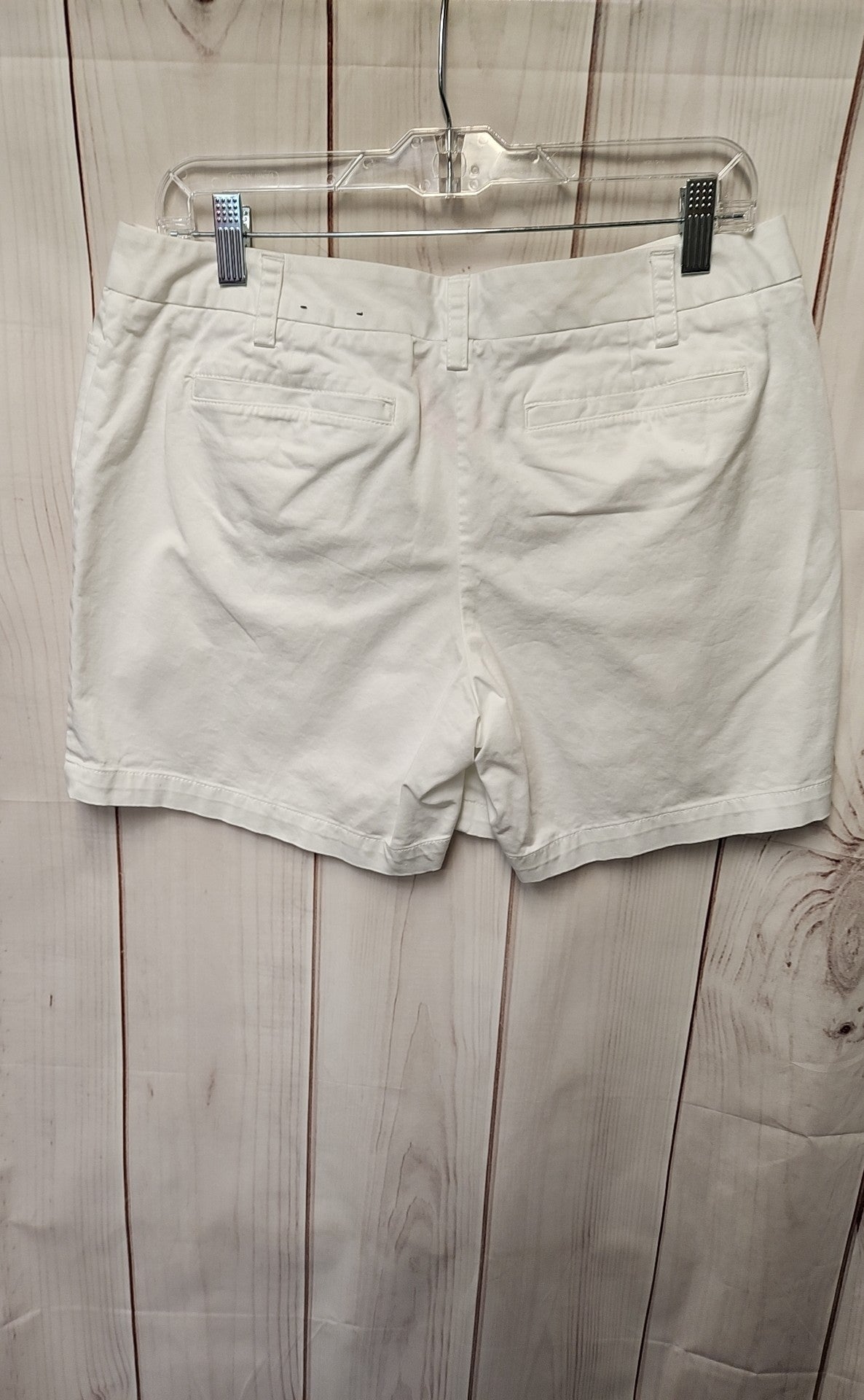 Lands End Women's Size 12 Petite White Shorts