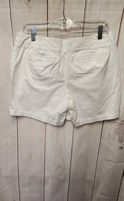 Lands End Women's Size 12 Petite White Shorts