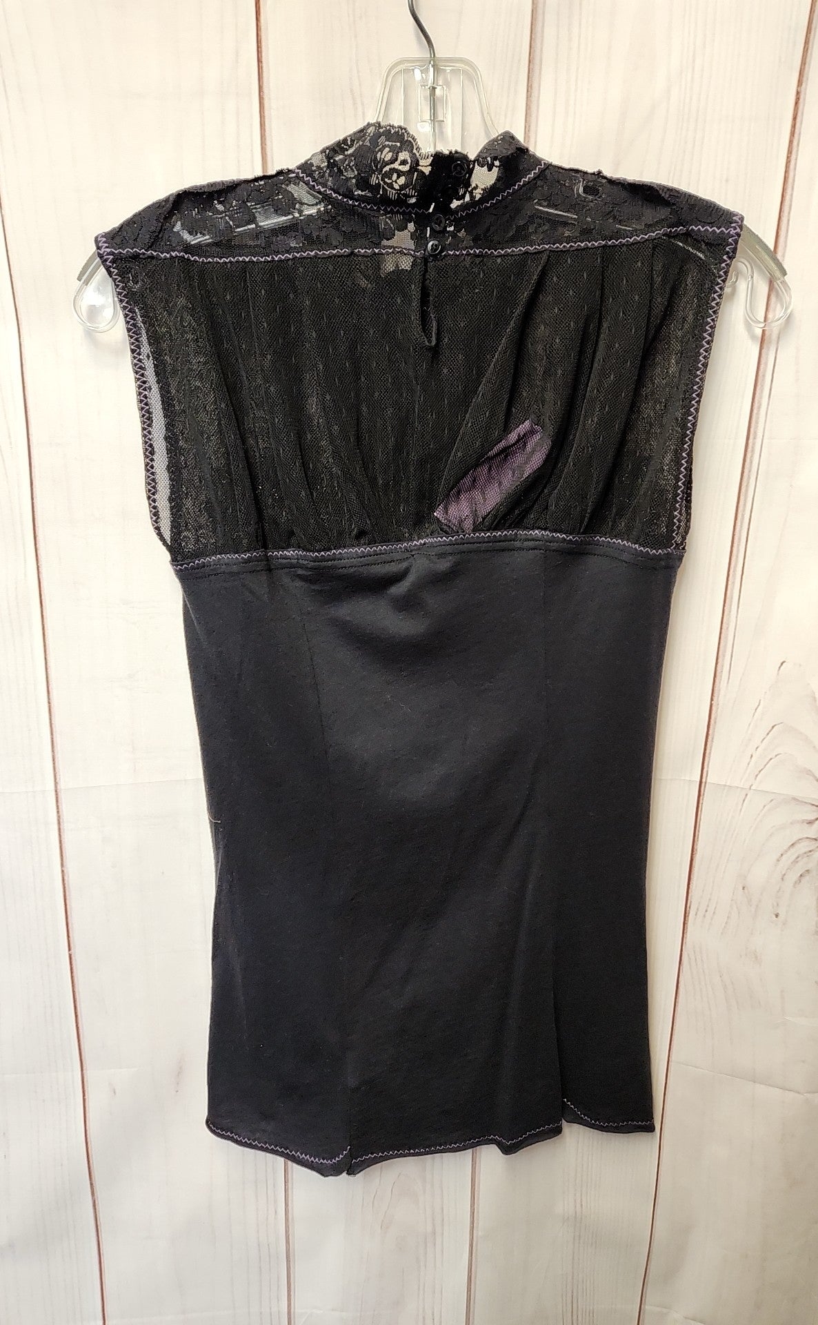 Free People Women's Size XS Black Lace Sleeveless Top