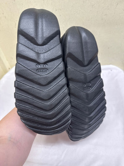 NWT Crocs Men's Size 7 Black Boots Shoes