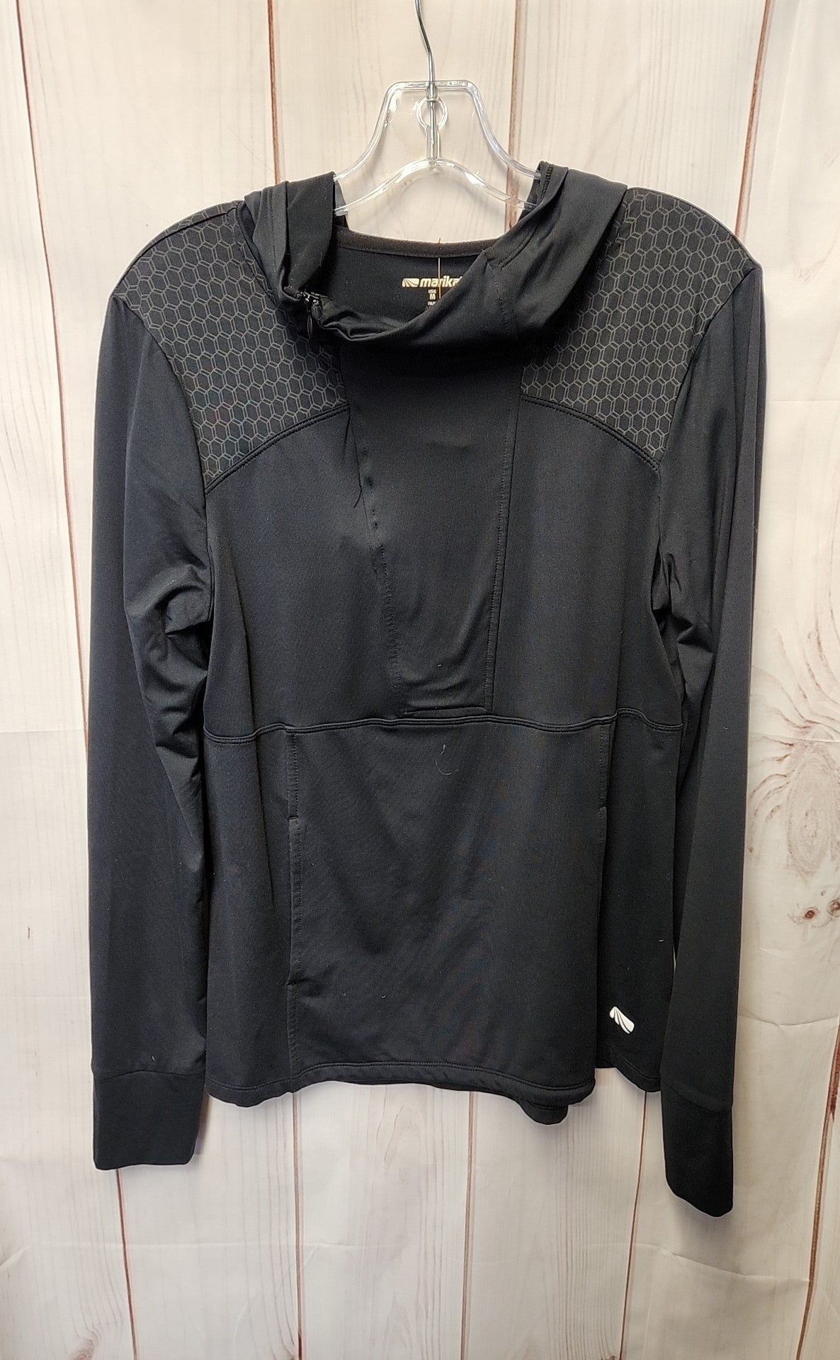 Marika Women's Size M Black Long Sleeve Top